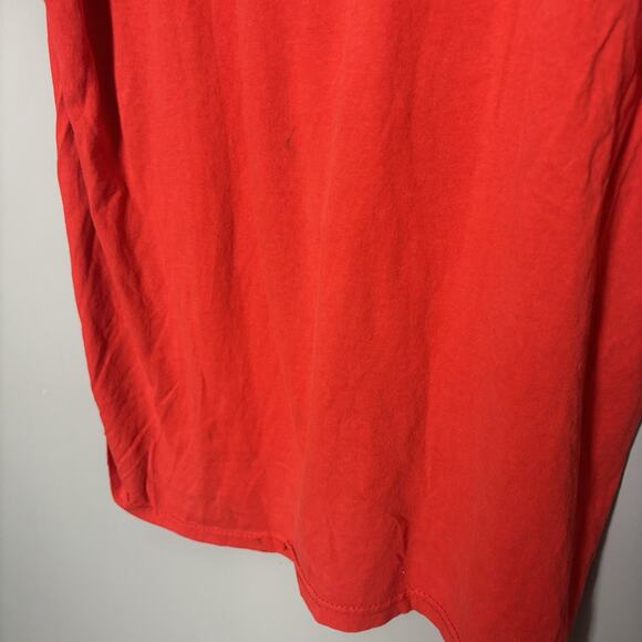 Vintage Y2K Big Cat Animal Shirt Red Men’s Women’s 2000 Large - Picture 6 of 8